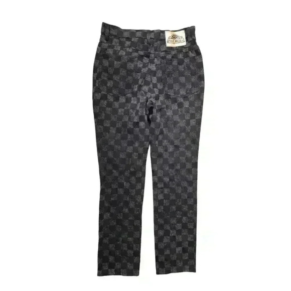NWOT MARC JACOBS CHECKERED JEANS - Picture 3 of 9